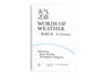 Words of Weather: A glossary